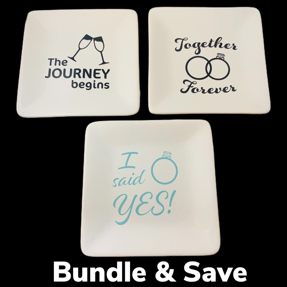 TOGETHER FOREVER TRINKET TRAY NWT - Picture 4 of 4